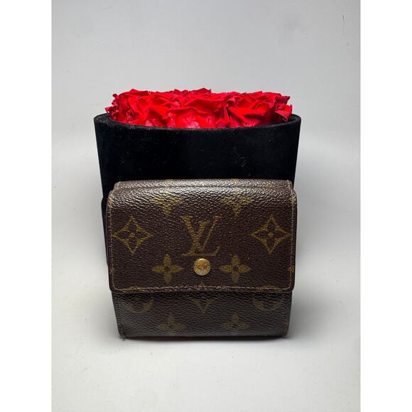 Louis Vuitton Elise Monogram Trifold Wallet - Picture 1 of 13